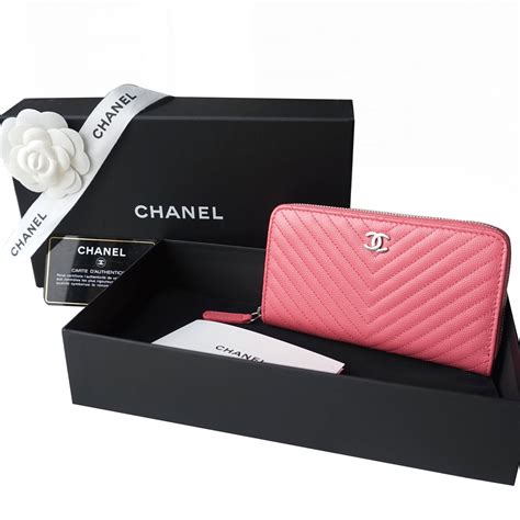 chanel pink wallets|chanel wallet original price.